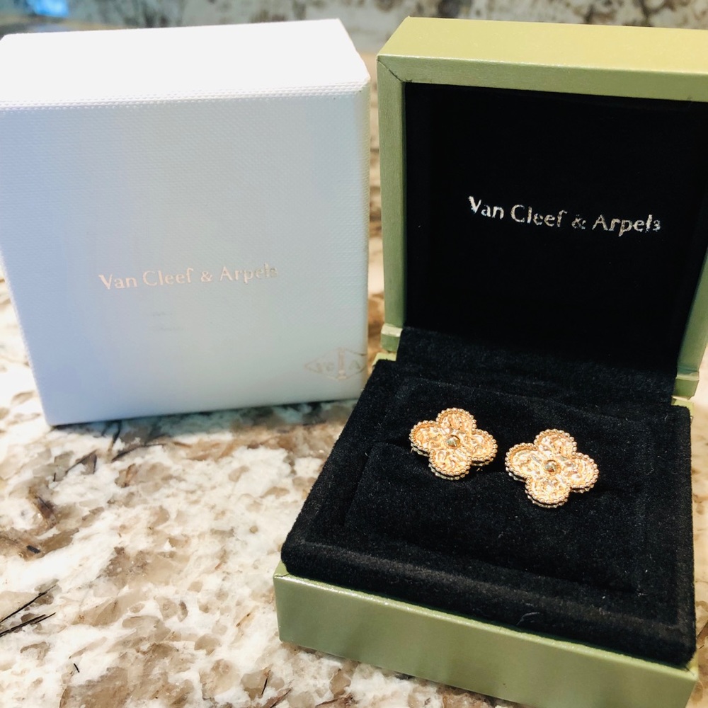 Van Cleef & Arpel Vintage Alhambra Earrings